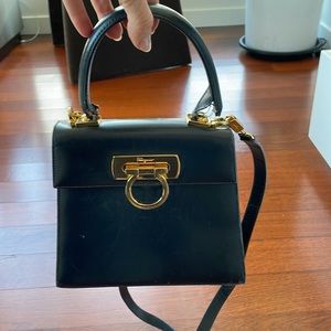 Ferragamo small top handle crossbody